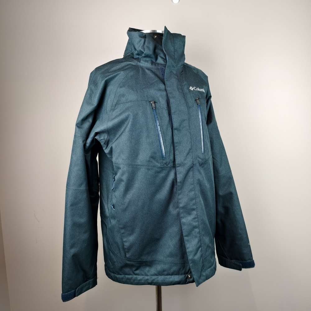 Columbia Omni-Heat Waterproof Jacket Reflective Warmth Mens M
